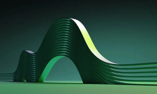 Абстрактная технологичная графика